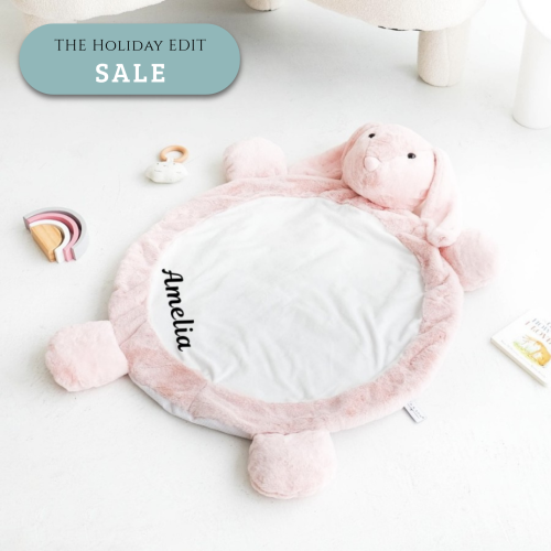 Bella Bunny Plush Playmat (Discount applied at checkout)